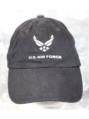 US Air Force Blue White Logo Outdoor Cap